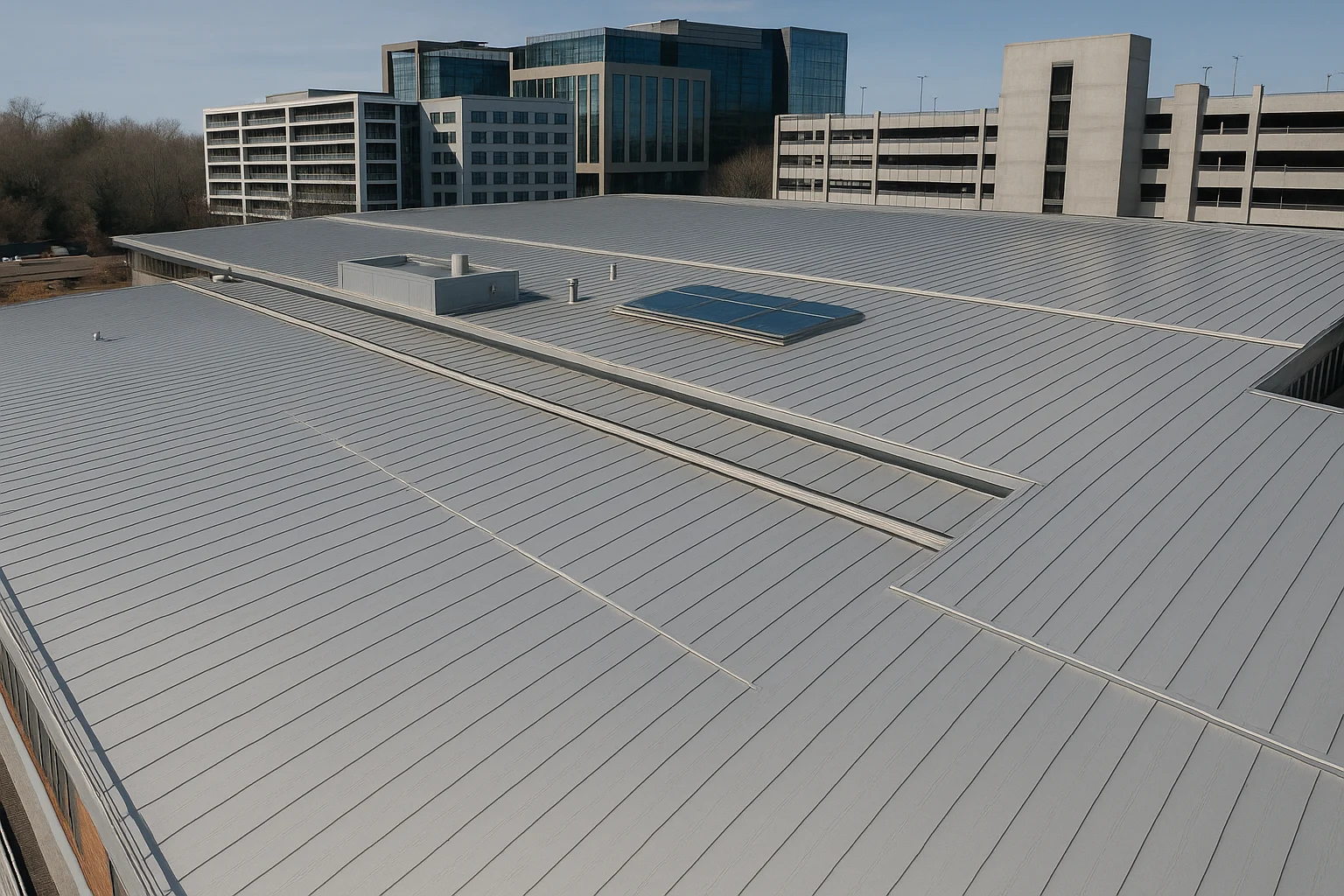 Roof Recover and Overlay commercial roofing image